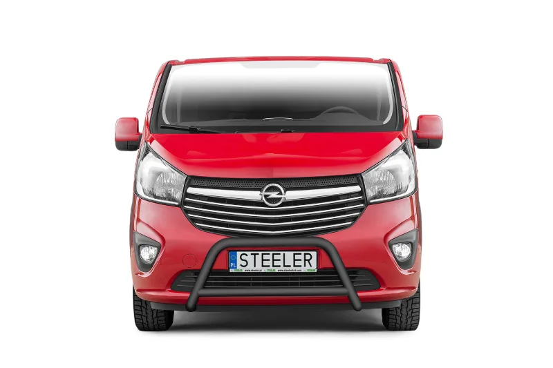 EC A-bar with cross bar, black — Opel Vivaro (2014–)
