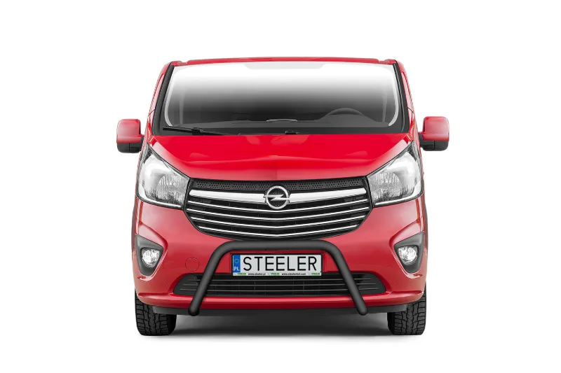 EC A-bar without cross bar, black — Opel Vivaro (2014–)