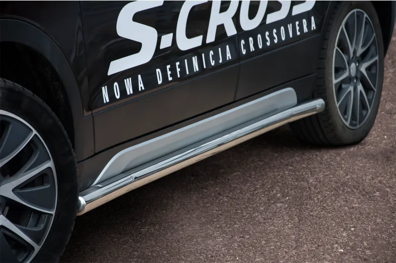 Stainless steel side bars — Suzuki SX4 (2013–2021)