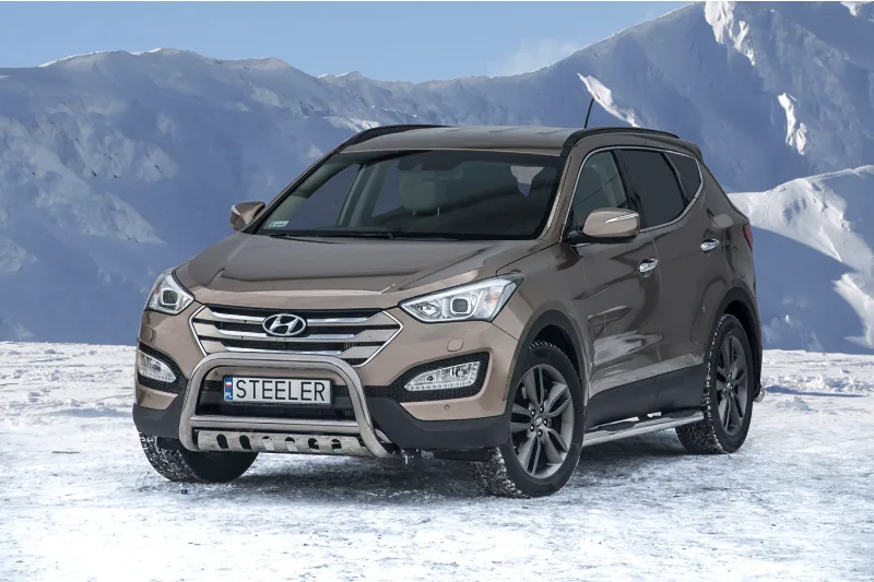 EC A-bar with cross bar and axle-plate — Hyundai Santa Fe (2012–)