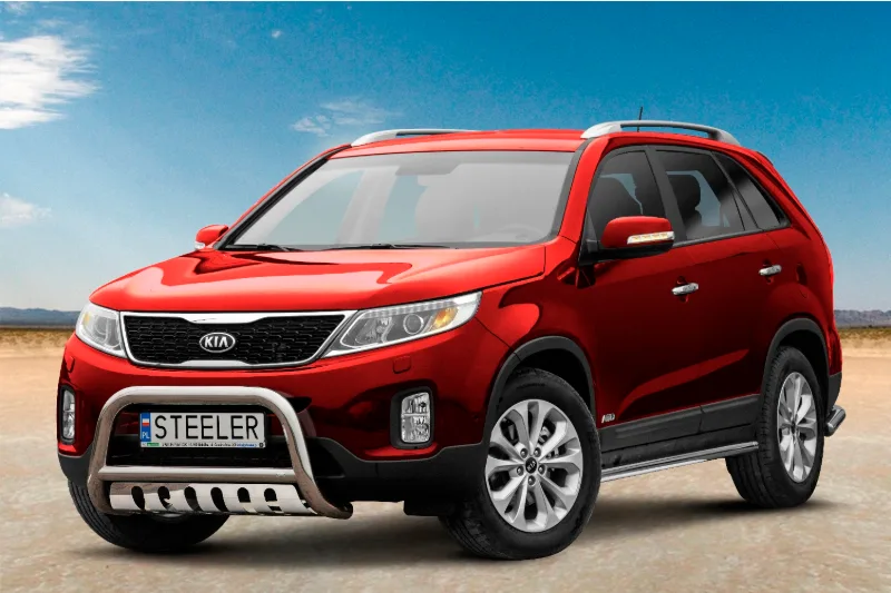 EC A-bar with cross bar and axle-plate — Kia Sorento (2012–2014)