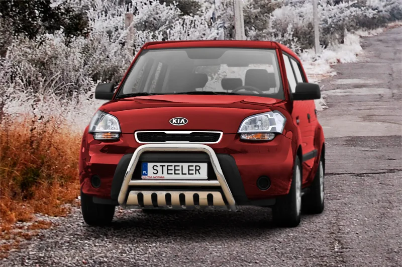 EC A-bar with cross bar and axle-plate — Kia Soul (2009–2013)