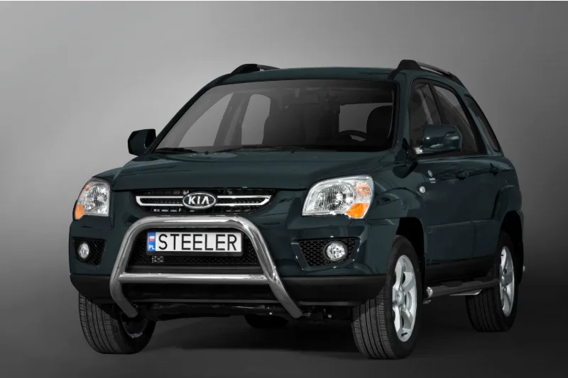 EC A-bar with cross bar — Kia Sportage (2008–2010)