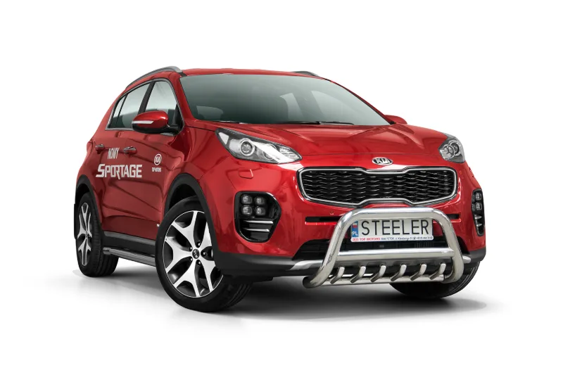 EC A-bar with cross bar and axle-bar — Kia Sportage (2016–2017)