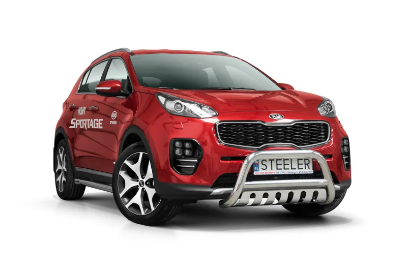EC A-bar with cross bar and axle-plate — Kia Sportage (2016–2017)
