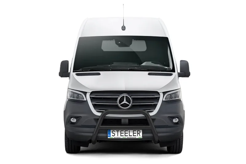 EC A-kaitseraud põikitoruga, must — Mercedes-Benz Sprinter (2018–)
