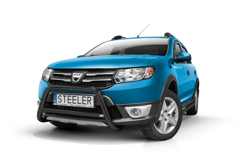 Дуга EC A с поперечиной, чёрная — Dacia Sandero Stepway (2013–2020)