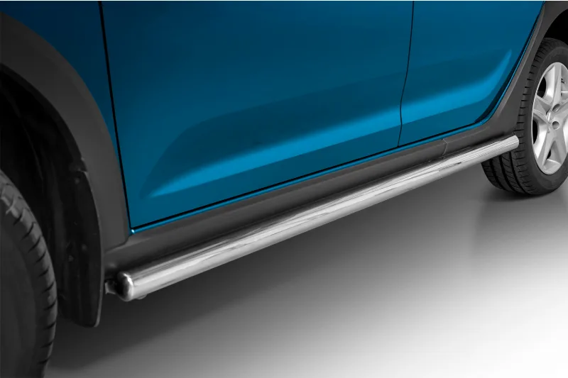 Stainless steel side bars — Dacia Sandero Stepway (2013–2020)
