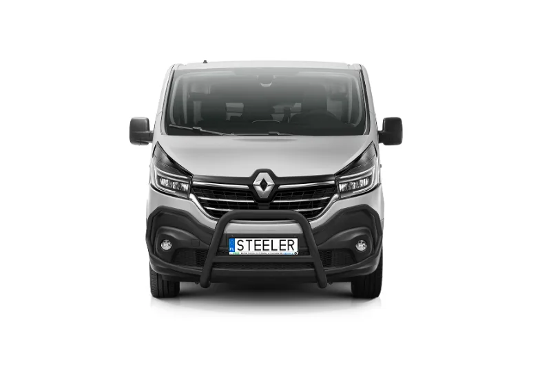 EC A-bar with cross bar, black — Renault Trafic (2019–)