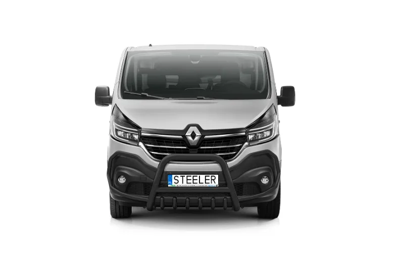 EC A-bar with cross bar and axle-bar, black — Renault Trafic (2019–)