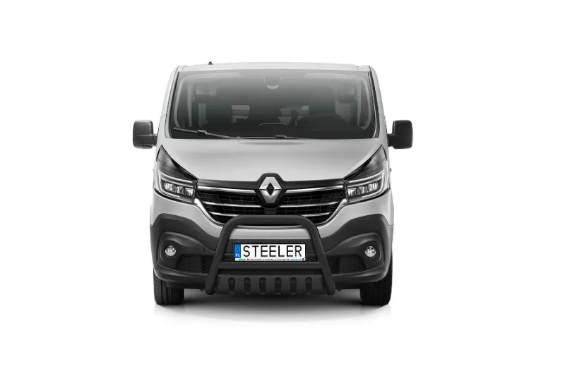 EC A-bar with cross bar and axle-plate, black — Renault Trafic (2019–)
