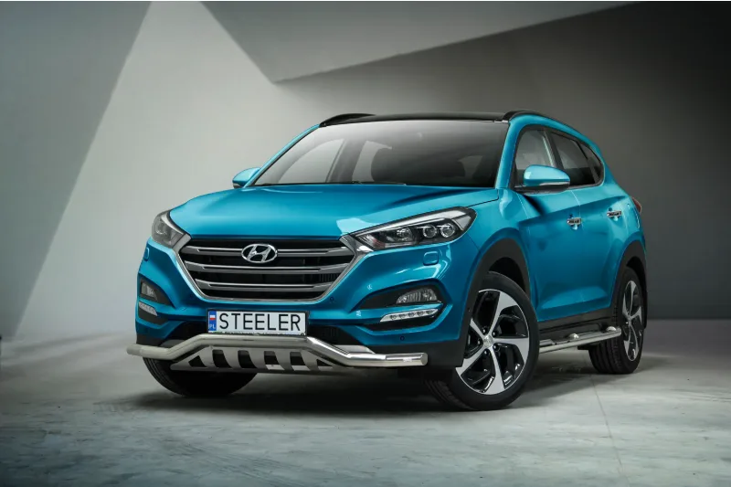 EC madal kaitseraud sillaplaadiga — Hyundai Tucson (2015–2017)