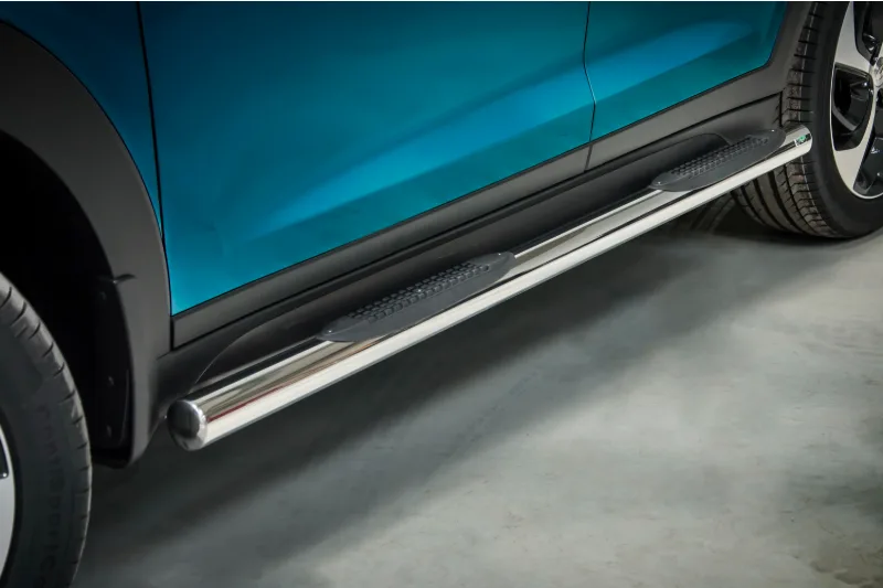 Roostevabad küljetorud plastastmetega — Hyundai Tucson (2015–2017)