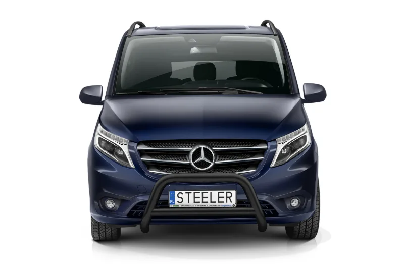 EC A-bar with cross bar, black — Mercedes-Benz Vito (2020–)