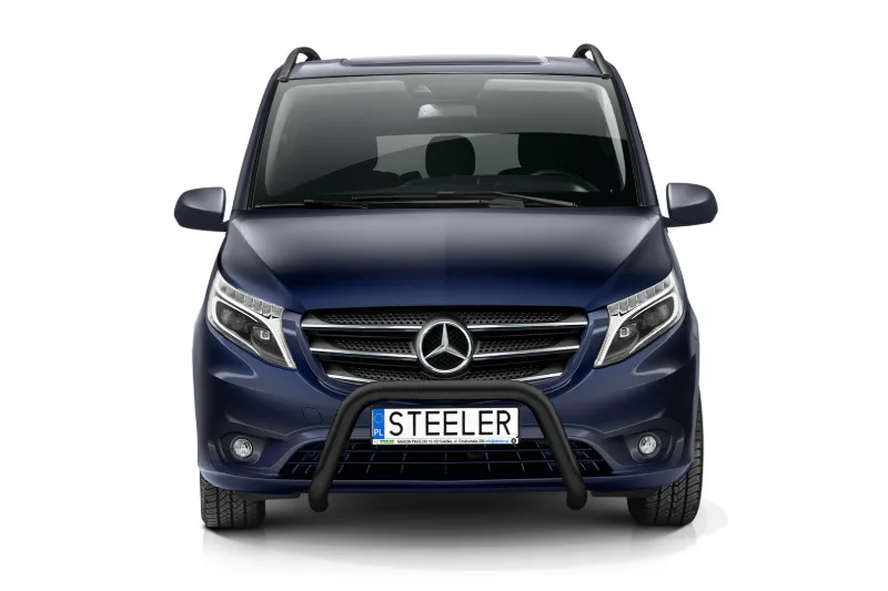 EC A-bar without cross bar, black — Mercedes-Benz Vito (2020–)
