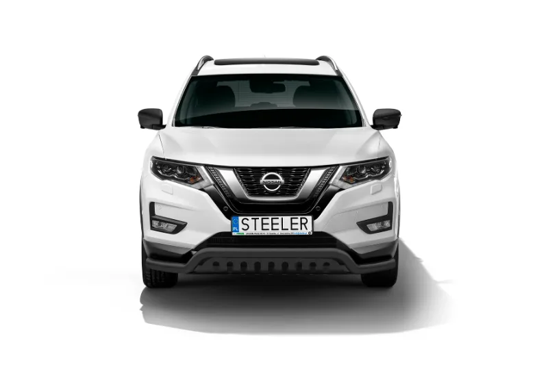 EC low spoiler bar with axle-plate, black — Nissan X-Trail (2018–)