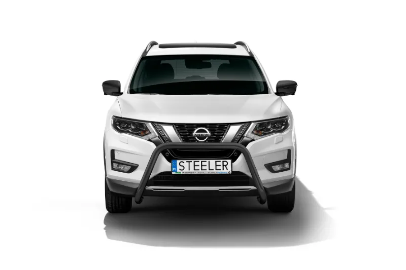 EC A-bar without cross bar, black — Nissan X-Trail (2018–)